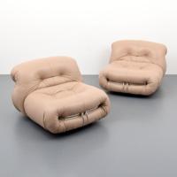 Pair of Afra & Tobia Scarpa SORIANA Lounge Chairs - Sold for $3,750 on 11-25-2017 (Lot 251).jpg